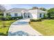 Charming single-story home with lush front lawn, inviting entrance, and attached garage in a desirable neighborhood at 65 Calumet Ave, Ponce Inlet, FL 32127