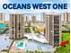 Stunning high-rise condo with pool, golf course, and ocean views at 1 Oceans West Blvd # 1B2, Daytona Beach, FL 32118