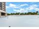 Building rooftop amenity area offering nice views with clear blue skies above at 1 Oceans West Blvd # 1B2, Daytona Beach, FL 32118