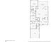 Detailed floor plan showcasing the layout of the home, including bedrooms, bathrooms, living spaces, and garage at 1341 Hayton Ave, Deland, FL 32724