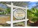 Community sign for Victoria Cresswind Gardens at 1341 Hayton Ave, Deland, FL 32724