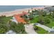 Stunning beachfront property with a Mediterranean-style home, pool, and meticulously maintained grounds at 201 Ocean Shore Blvd, Ormond Beach, FL 32176