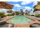 Beautiful pool area with manicured landscaping and ample lounge seating at 201 Ocean Shore Blvd, Ormond Beach, FL 32176