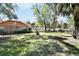 Lush backyard with manicured lawn, showcasing the property's serene outdoor space at 230 White Dove Ave, Orange City, FL 32763