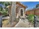 Exterior brick building with door and adjacent tree at 230 White Dove Ave, Orange City, FL 32763
