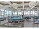 Elegantly decorated event space with tables, chairs, and scenic views at 231 Riverside Dr # 1801-1, Daytona Beach, FL 32117