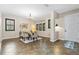 Charming dining room with decorative chandelier, lots of light, and ample space for Gathering gatherings at 3346 Pegaso Ave, New Smyrna Beach, FL 32168