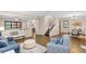 Spacious and airy living area with seamless flow, connecting to dining and kitchen at 3346 Pegaso Ave, New Smyrna Beach, FL 32168