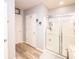 Bright bathroom with a glass shower, modern fixtures, and neutral decor at 339 Spruce Pine Dr, Debary, FL 32713