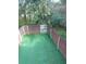 Aerial view of a fenced-in backyard at 3960 Willow Trail Run # 45, Port Orange, FL 32127