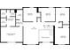 Second floor plan featuring multiple bedrooms and a loft at 707 Leeward Dr, Deltona, FL 32738