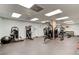 Fully equipped gym with a variety of exercise machines and free weights for a comprehensive workout at 925 N Halifax Ave # 910, Daytona Beach, FL 32118