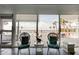 Bright, modern lobby seating area with comfortable chairs and scenic views of the pool and ocean at 925 N Halifax Ave # 910, Daytona Beach, FL 32118