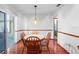 Cozy dining area with tile floors, a round table, and sliding glass doors at 951 Lovington Dr, Deltona, FL 32738