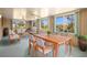Bright living room featuring dining table, multiple windows, and comfortable seating area overlooking the lawn at 951 Lovington Dr, Deltona, FL 32738