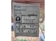 Close up of a window sticker that shows energy performance ratings of the window at 100 Sweetgum Woods Ct # 10C, Deltona, FL 32725