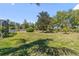 Spacious backyard area with lush green grass and several trees at 1058 W Seagate Dr, Deltona, FL 32725
