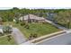Beautiful one-story red brick home with a large, manicured lawn and well-maintained landscaping at 1058 W Seagate Dr, Deltona, FL 32725