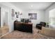 Spacious office with a large desk, comfortable seating, and natural light, perfect for working from home at 1088 Happy Forest Loop, Deland, FL 32720