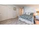 Inviting bedroom with ample closet space and soft decor, creating a relaxing and comfortable atmosphere at 1224 S Peninsula Dr # 210, Daytona Beach, FL 32118