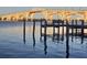 A bridge view over the water, seen from the rustic wooden dock at 1224 S Peninsula Dr # 210, Daytona Beach, FL 32118