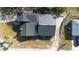 Aerial view of the home's roof and surroundings, showcasing the layout and landscaping at 1572 Darlington Ave, Deltona, FL 32725