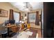 Cozy bedroom featuring a desk and chair perfect for a home office at 1572 Darlington Ave, Deltona, FL 32725
