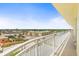 Balcony view overlooking the city at 1900 N Atlantic Ave # 504, Daytona Beach, FL 32118