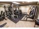 Well-equipped gym featuring modern exercise machines, free weights, and ample space for a complete workout at 1900 N Atlantic Ave # 504, Daytona Beach, FL 32118