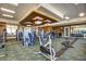 Community gym with weight machines and fitness equipment for residents at 241 Riverside Dr # 207, Daytona Beach, FL 32117