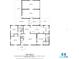 Detailed floor plan showcasing the layout of a spacious home with multiple bedrooms, bathrooms, and living areas at 302 Lafayette St, Port Orange, FL 32127