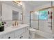 Bathroom featuring a tub and shower combo and vanity at 369 Caddie Dr, Debary, FL 32713