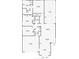 Detailed floor plan showcasing the layout of the home with kitchen, bedrooms, and living areas at 376 Chelsea Place Ave, Ormond Beach, FL 32174