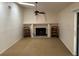 Living room with fireplace and natural lighting at 4164 New Marsh Rd, Deland, FL 32724