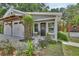 Two-car garage with arbor and a charming entrance at 427 E Church St, Deland, FL 32724