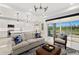 Inviting living space with open floor plan, connecting the kitchen, dining, and seating areas at 464 Tropics Ave, Daytona Beach, FL 32124