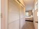 Hallway view with closet leading into bedroom at 60 N Halifax Dr # 1050, Ormond Beach, FL 32176