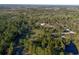 A distant aerial of a home and wooded area near a lake at 600 Tabatha Dr, Osteen, FL 32764