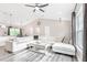 Open living area with a large window and contemporary decor, offering a welcoming space at 815 Charles Ave, Orange City, FL 32763