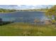 Picturesque lake view with serene waters and lily pads, fringed by lush greenery and vegetation, offering a tranquil natural setting at 902 Cloverleaf Blvd, Deltona, FL 32725