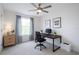 Office space featuring a desk and a large window with natural light at 1162 Prescott Blvd, Deltona, FL 32738