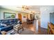 Inviting living room featuring hardwood floors and an open floor plan at 1199 Galgano Ave, Deltona, FL 32725