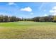 Beautiful community golf course with lush green putting area under a blue sky at 1422 Carlow Cir, Ormond Beach, FL 32174