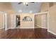 Open living area showing laminate floors, natural light, and versatile living space at 1430 17Th St, Orange City, FL 32763