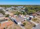 Aerial view of a neighborhood featuring houses with pools and well-kept yards at 1767 Valencia Ave, Ormond Beach, FL 32174