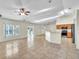 Bright living area with tile flooring and an open layout leading to the kitchen at 1877 N Merrick Dr # 0, Deltona, FL 32738