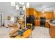 Cozy kitchen with dining area and stainless steel appliances at 1880 N Merrick Dr, Deltona, FL 32738