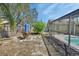 Backyard featuring a pool, privacy fence and shaded area, perfect for relaxation and outdoor activities at 1963 Stacey Cir, Deltona, FL 32738