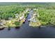 A quiet community sits on a tranquil canal, offering direct access to the main waterway at 24919 Drive No 1, Astor, FL 32102