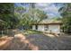 Cozy shed with a durable white exterior and red trim, great for outdoor storage or hobbies at 26 E Kelly Park Rd, Apopka, FL 32712